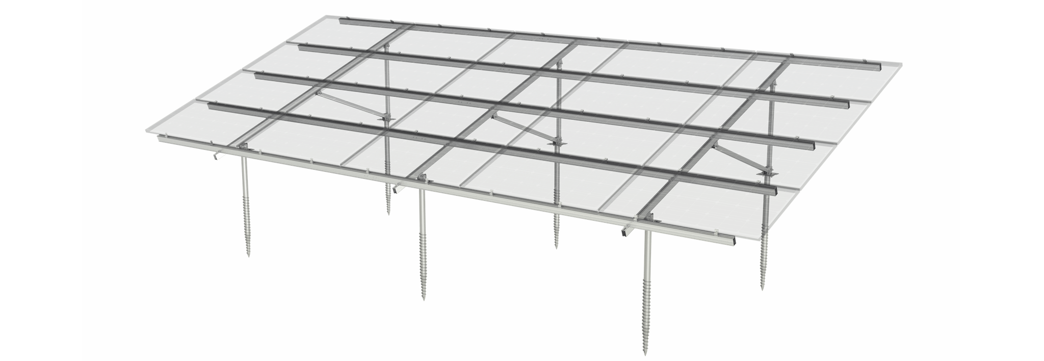 PV-ezRack SolarTerrace Eco A Shape